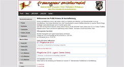 Desktop Screenshot of kickers-aschaffenburg.de