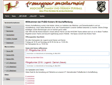 Tablet Screenshot of kickers-aschaffenburg.de